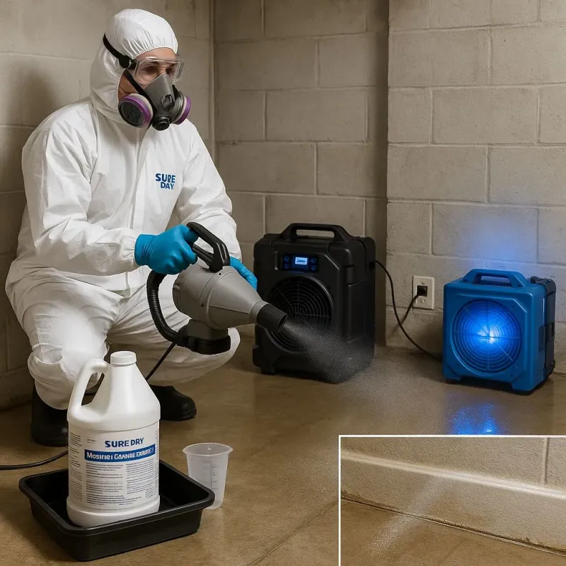 Sanitization and Odor Removal process in Whitmore Lake, MI