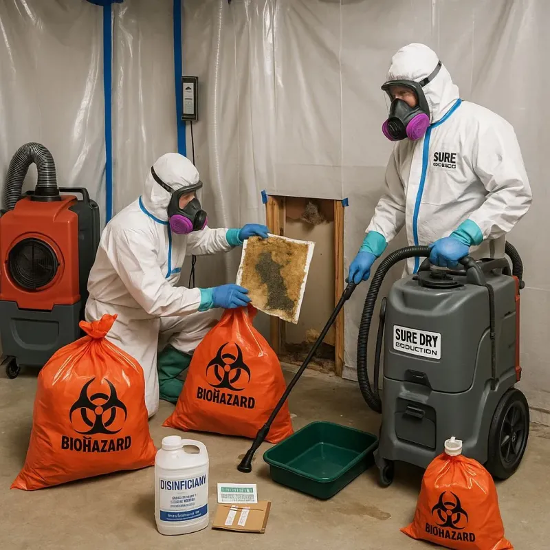 Contaminated Water Handling Protocols process in Whitmore Lake, MI