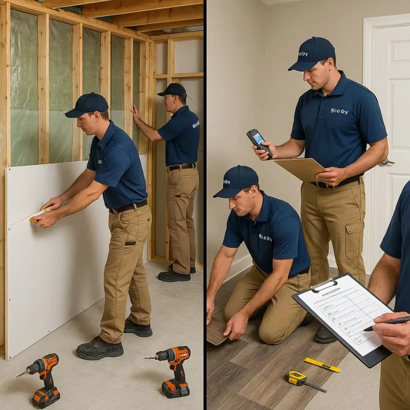 Repairs and Reconstruction process in Whitmore Lake, MI