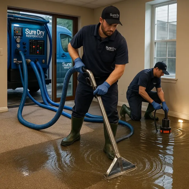 Water Extraction and Removal process in Whitmore Lake, MI